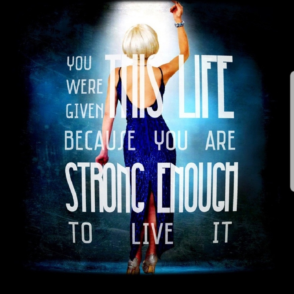 May her strength and courage continue inspire us